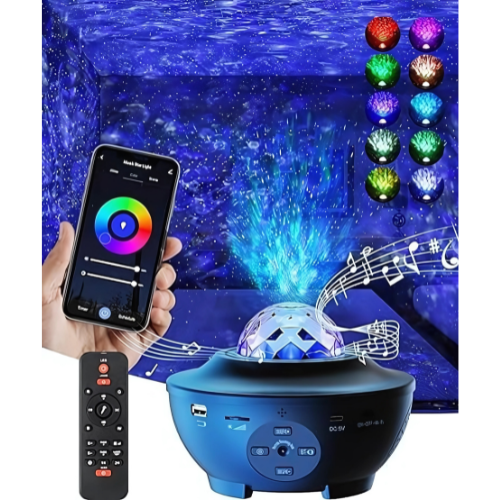 Galaxy Ocean Light Projector – بروجكتر ضوء المجرة والبيئة