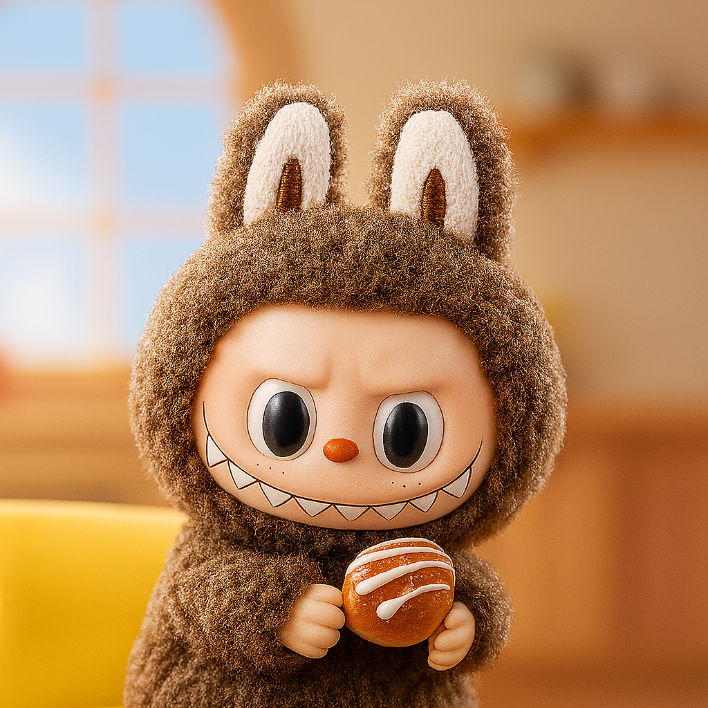 لابوبو سلسلة مفاتيح كرتونية | ميدالية لابوبو