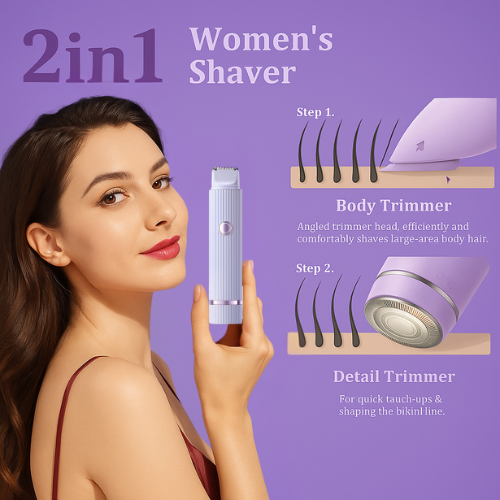 ماكينة حلاقة كهربائية برأسين 